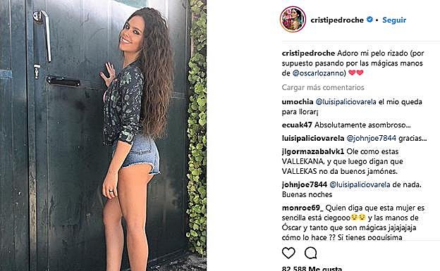 Cristina Pedroche con su nueva imagen. 
