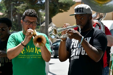 Fotos: FeMuKa en la Estación de El Espinar
