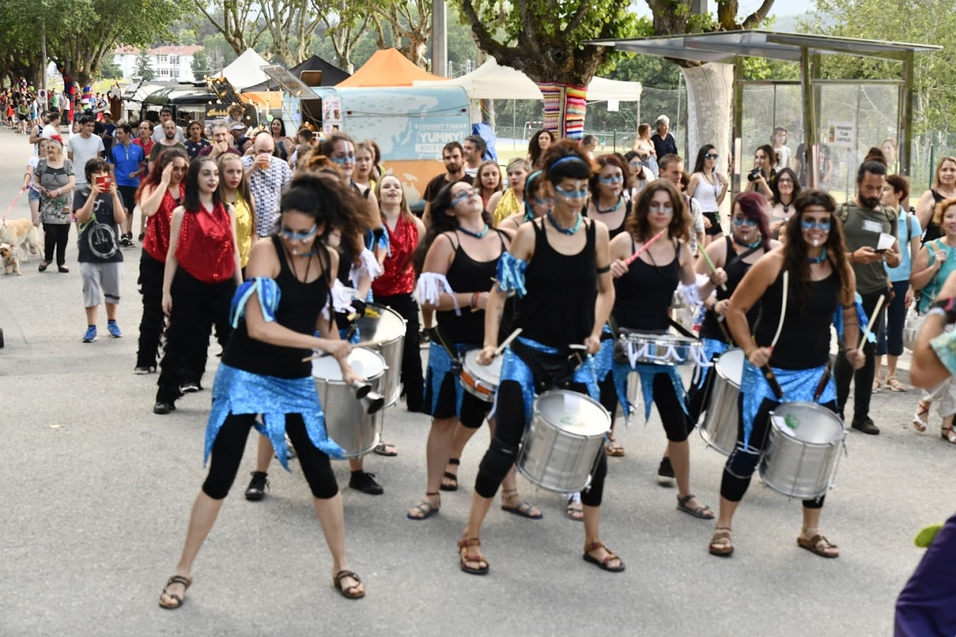 Fotos: FeMuKa en la Estación de El Espinar