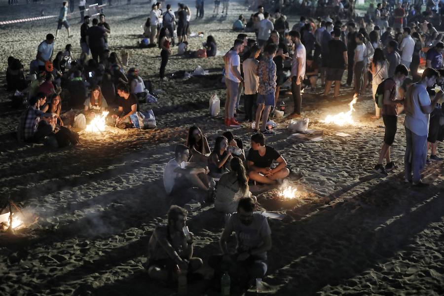 Fotos: La celebración de la Noche de San Juan 2018 en Valladolid