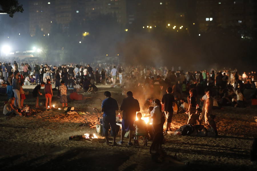 Fotos: La celebración de la Noche de San Juan 2018 en Valladolid