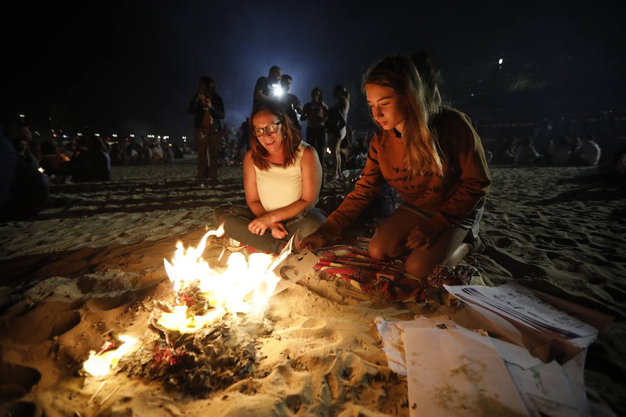 Fotos: La celebración de la Noche de San Juan 2018 en Valladolid