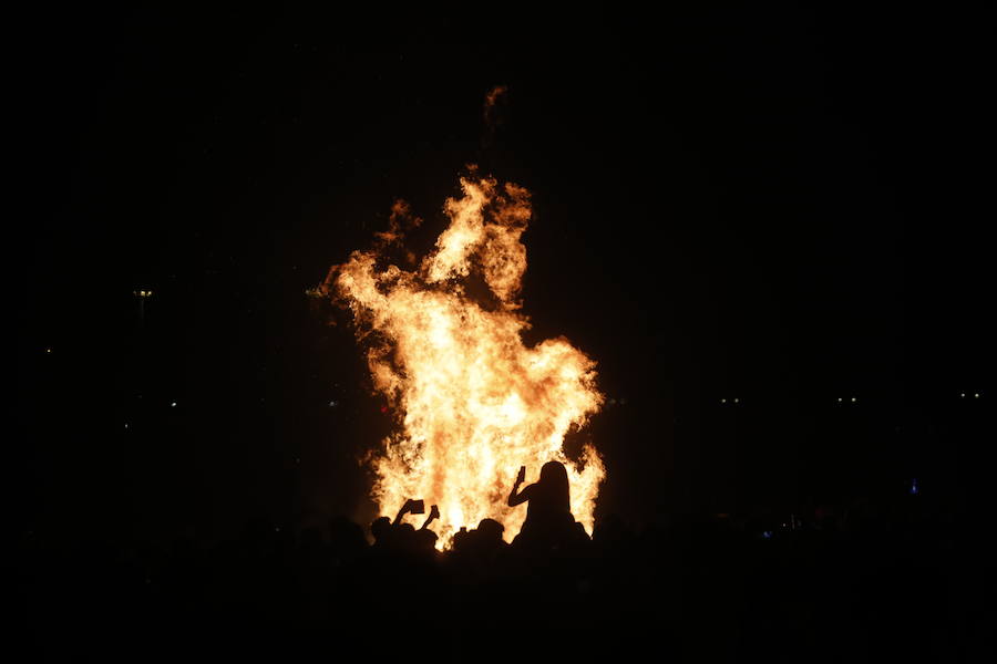 Fotos: La celebración de la Noche de San Juan 2018 en Valladolid