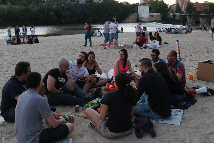 Fotos: La celebración de la Noche de San Juan 2018 en Valladolid