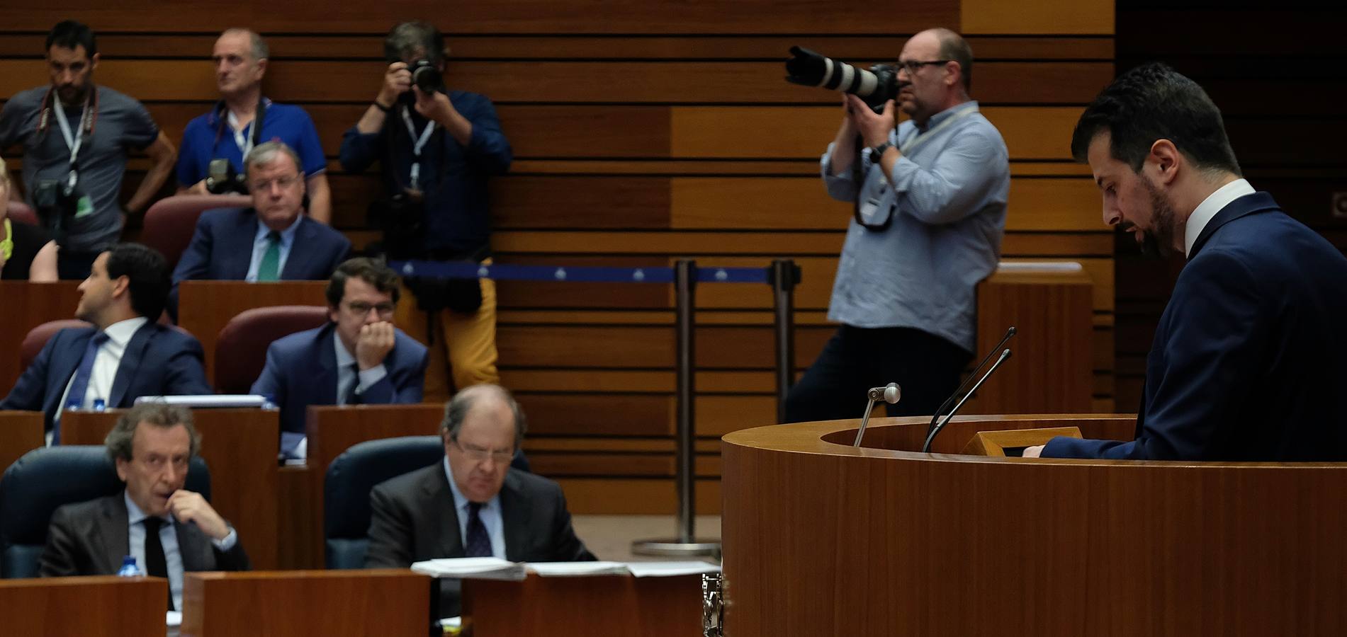 En su intervención, Juan Vicente Herrera ha defendido el acuerdo firmado con el sector, los grupos parlamentarios y el diálogo social de cara a la nueva PAC