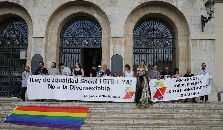 Fotos: Palencia celebra el Día del Orgullo LGTB+