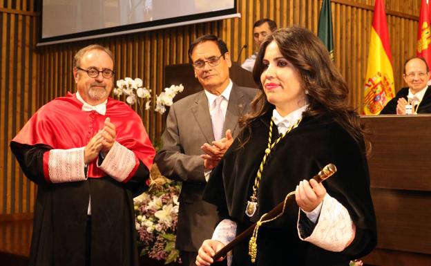 Toma de posesión de la rectora de la Universidad Europea Miguel de Cervantes, Imelda Rodríguez.