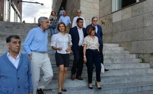 La ex ministra de Agricultura y Medio Ambiente, Isabel G. Tejerina, ha visitado Ávila para apoyar la candidatura de Cospedal. 