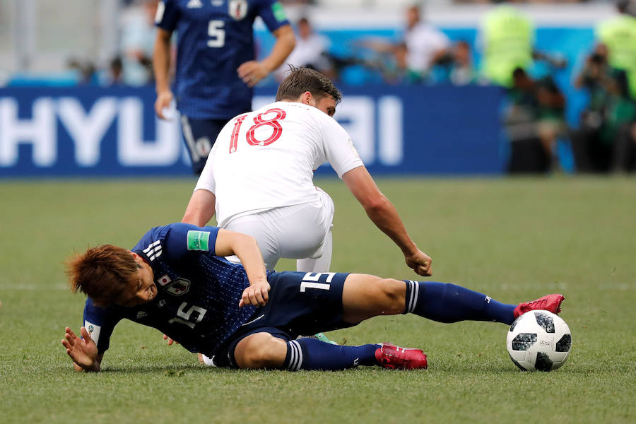 Las mejores imágenes del tercer partido del Grupo H entre Japón y Polonia. 