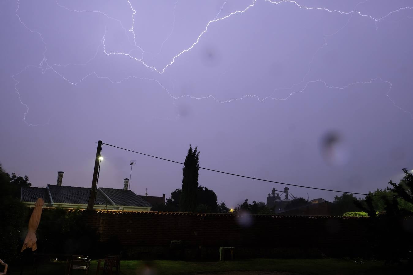 Fotos: Tormenta eléctrica en Mojados