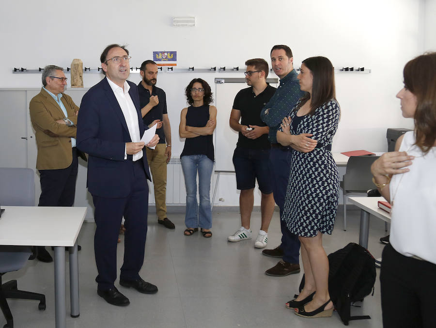 Presentación de la nueva aplicación informática sobre los polígonos. 