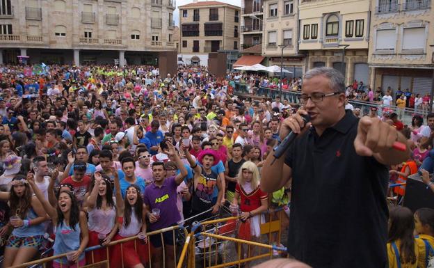 Guijuelo, llena a rebosar de gente durante sus fiestas de agosto. 