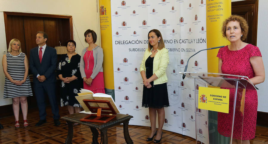 Fotos: Lirio Martín toma posesión como subdelegada del Gobierno en Segovia