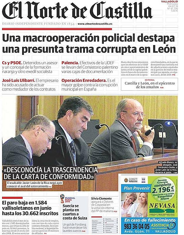 El Norte cuenta la macrooperación que destapó una presunta trama corrupta en León