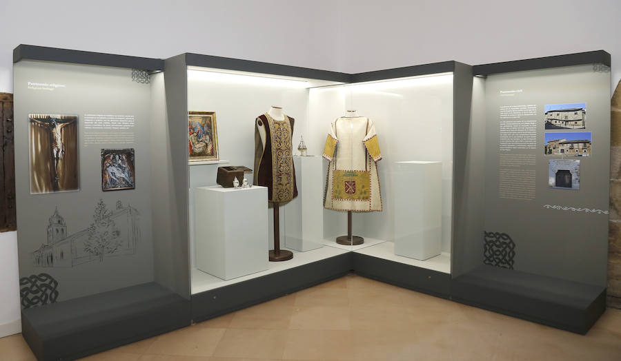 Fotos: Reapertura del museo de La Olmeda en Saldaña