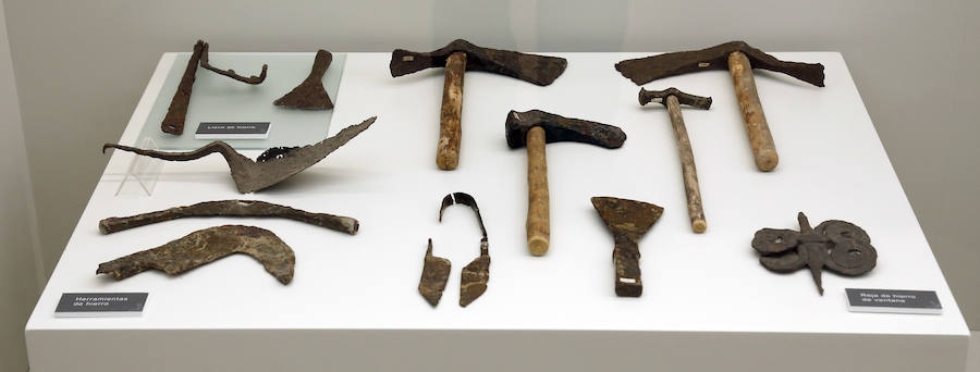 Fotos: Reapertura del museo de La Olmeda en Saldaña