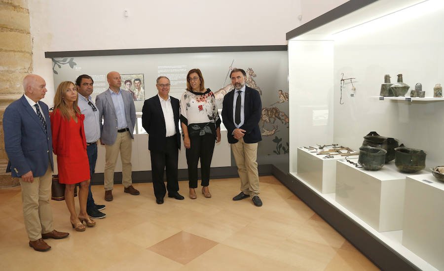 Fotos: Reapertura del museo de La Olmeda en Saldaña