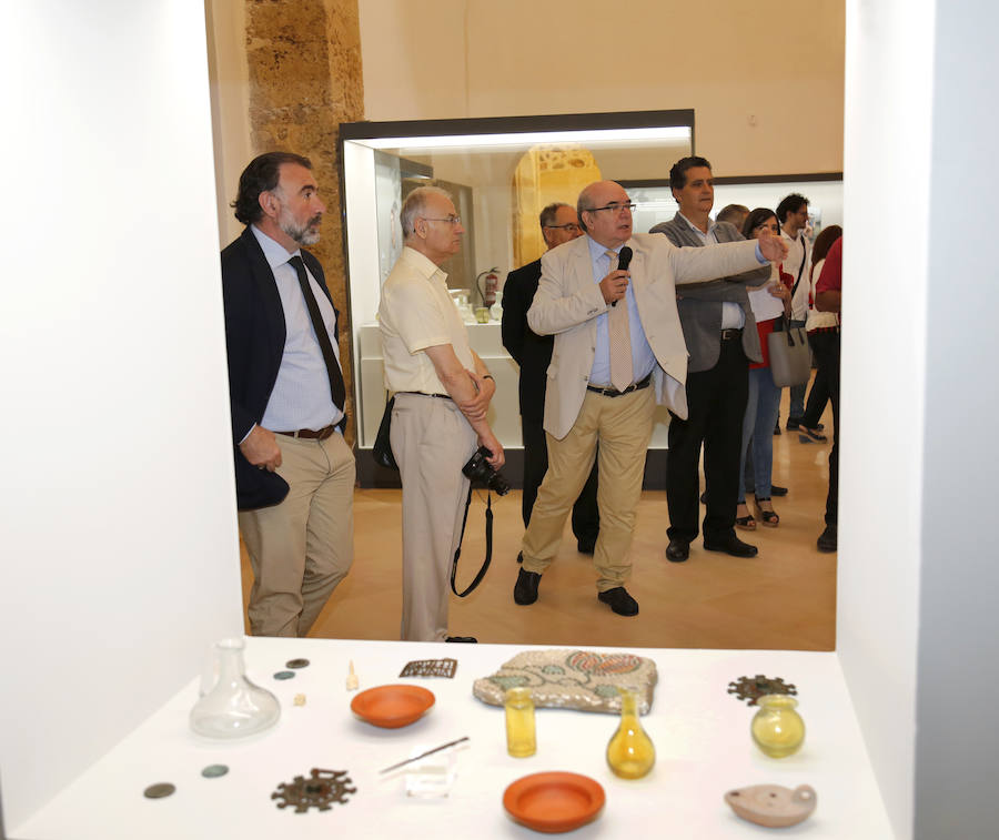 Fotos: Reapertura del museo de La Olmeda en Saldaña