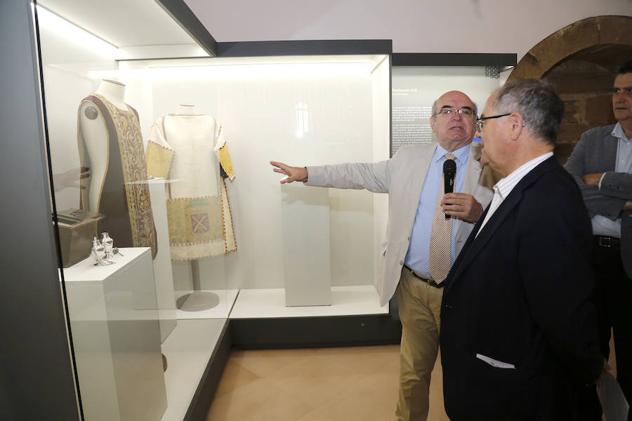 Fotos: Reapertura del museo de La Olmeda en Saldaña