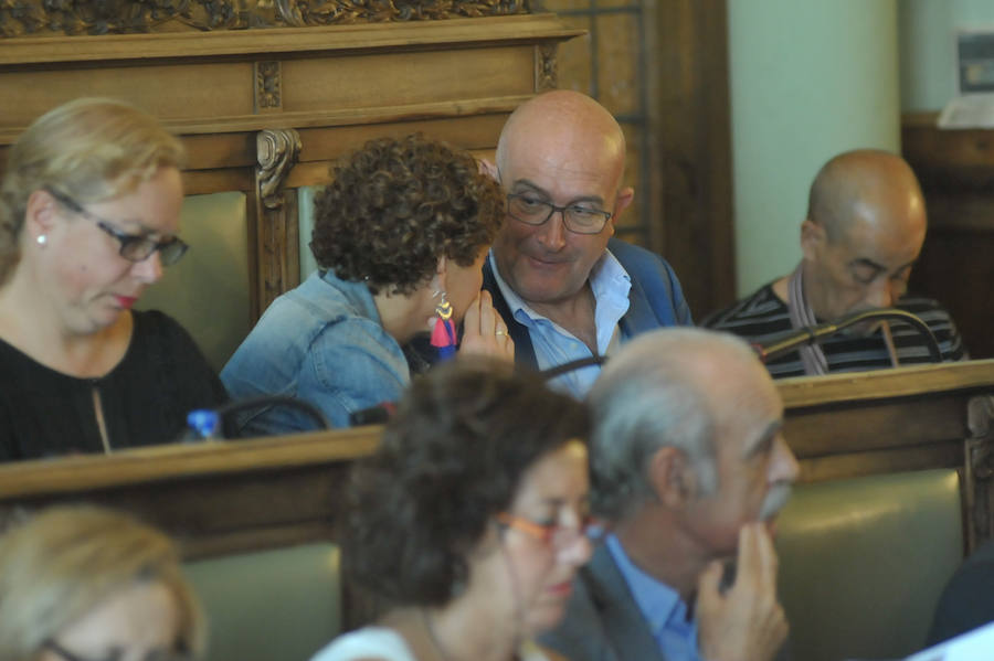 Fotos: Pleno en el Ayuntamiento de Valladolid