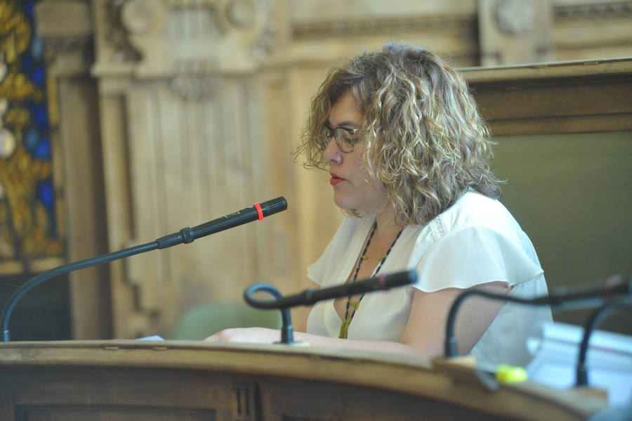 Fotos: Pleno en el Ayuntamiento de Valladolid