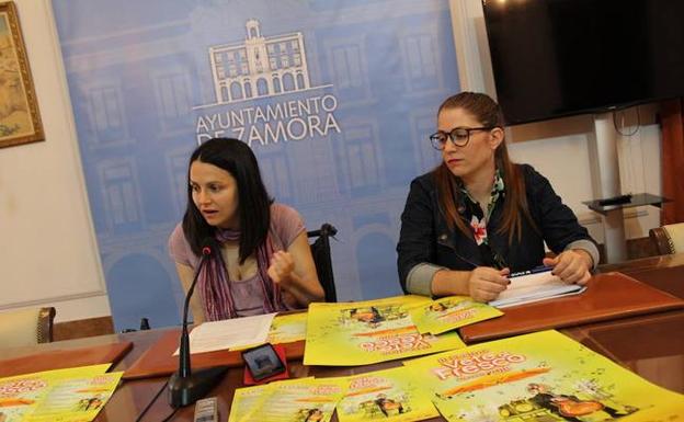 Presentación del Festival Vete al Fresco en el Ayuntamiento de Zamora.