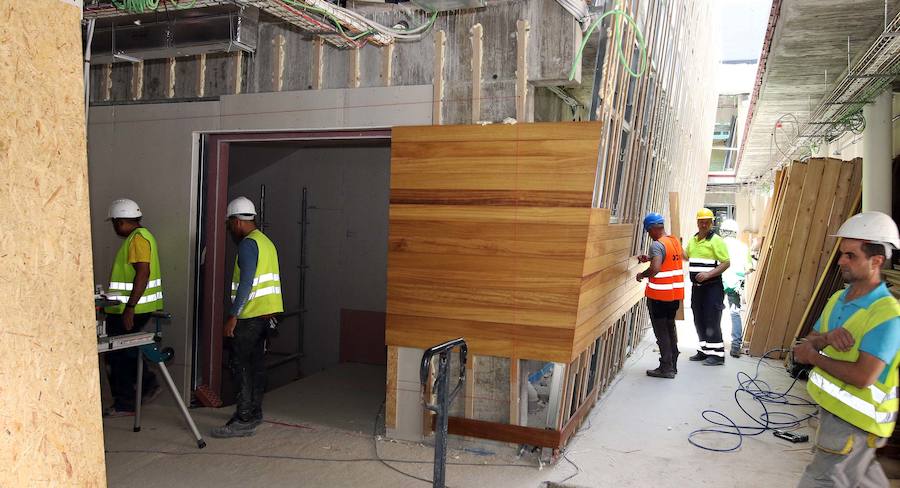 Fotos: El rector de la UVA, Antonio Largo, visita las obras de la segunda fase del campus de Segovia