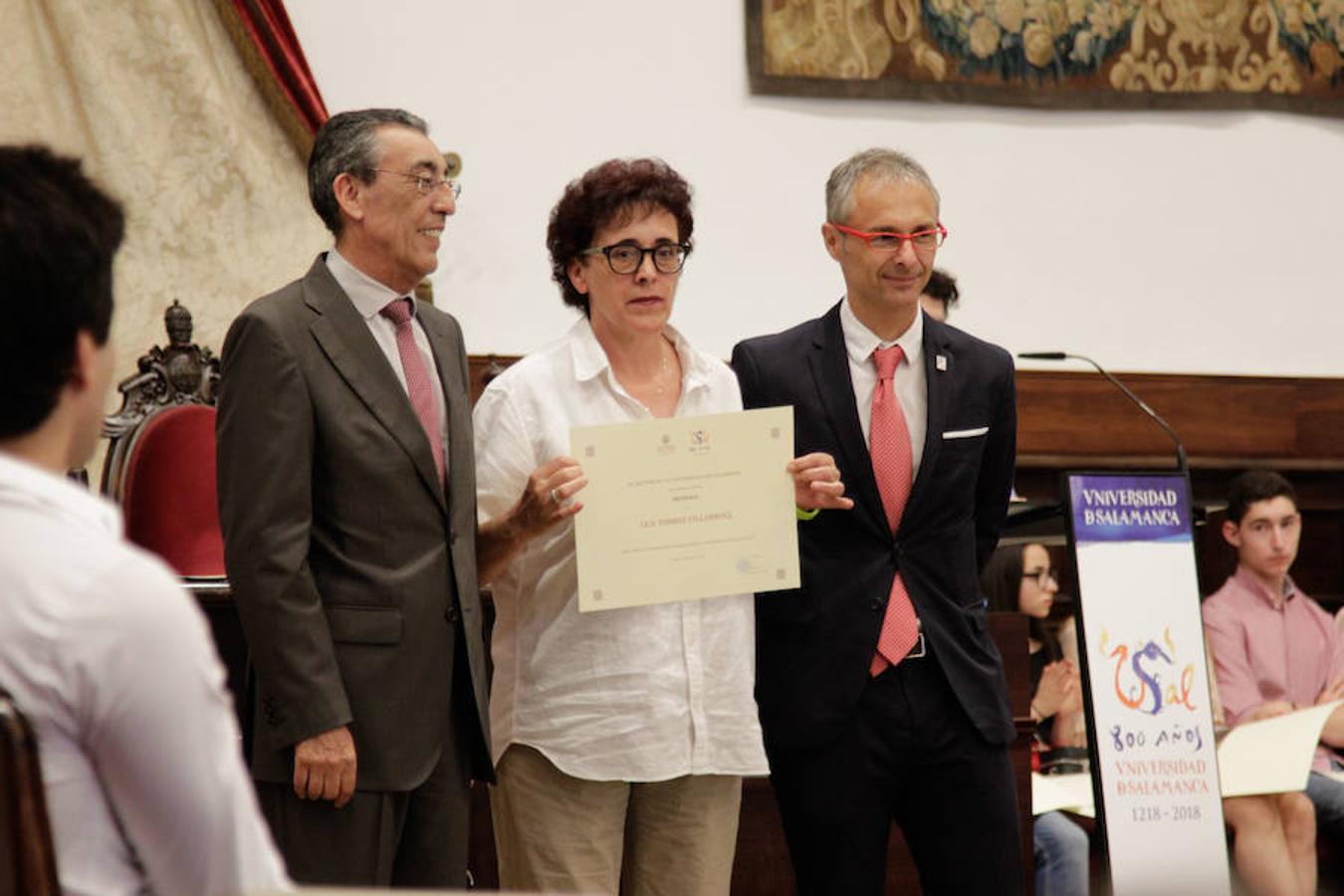 Fotos: La USAL entrega los premios a las 100 mejores notas de la EBAU
