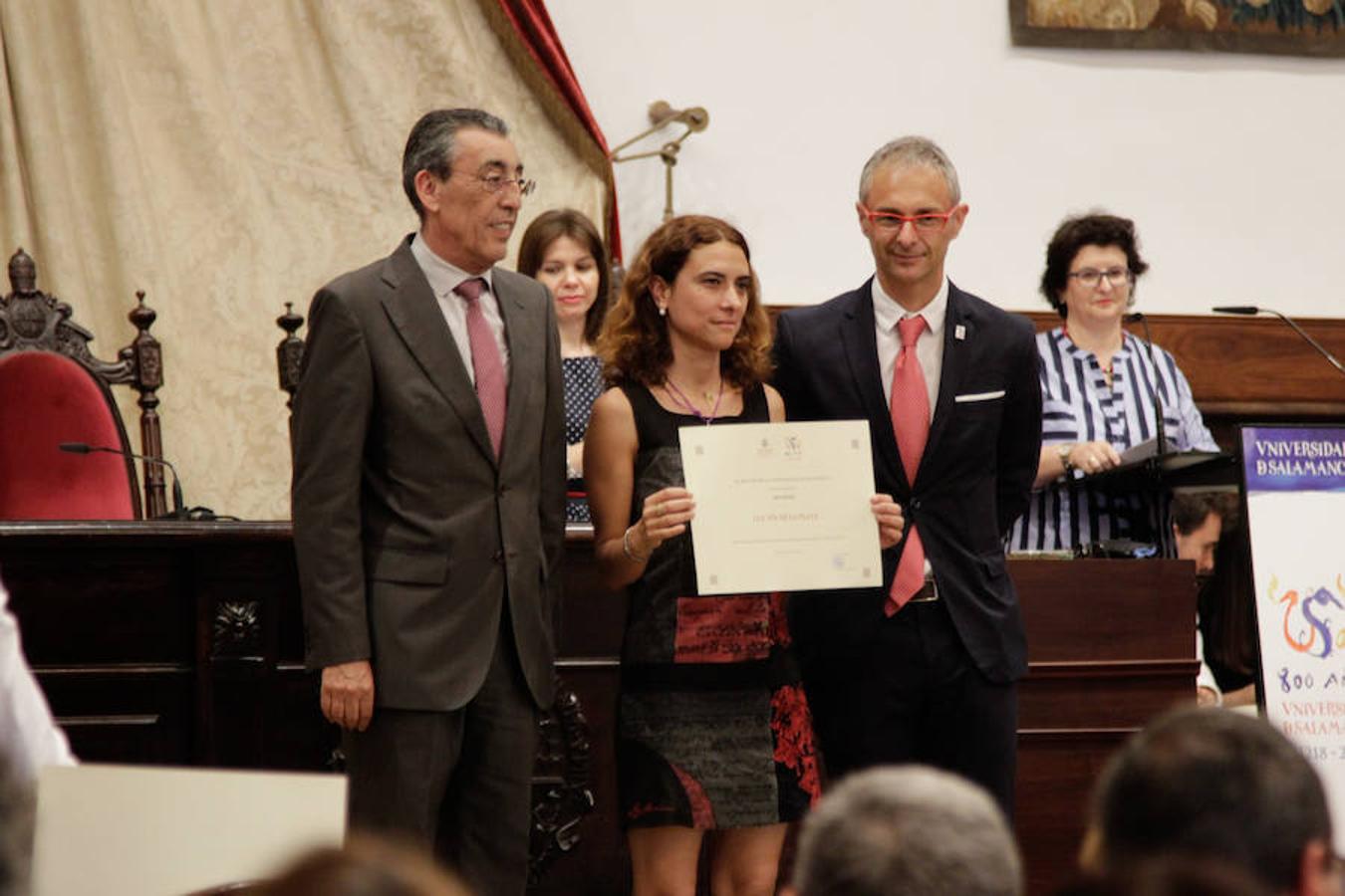 Fotos: La USAL entrega los premios a las 100 mejores notas de la EBAU