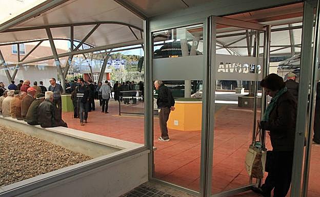 Estación de autobuses de Segovia. 