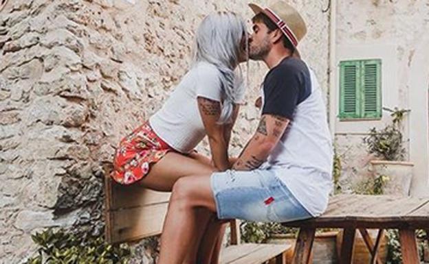 Bea y Rodrigo durante sus vacaciones en las Islas Baleares. 