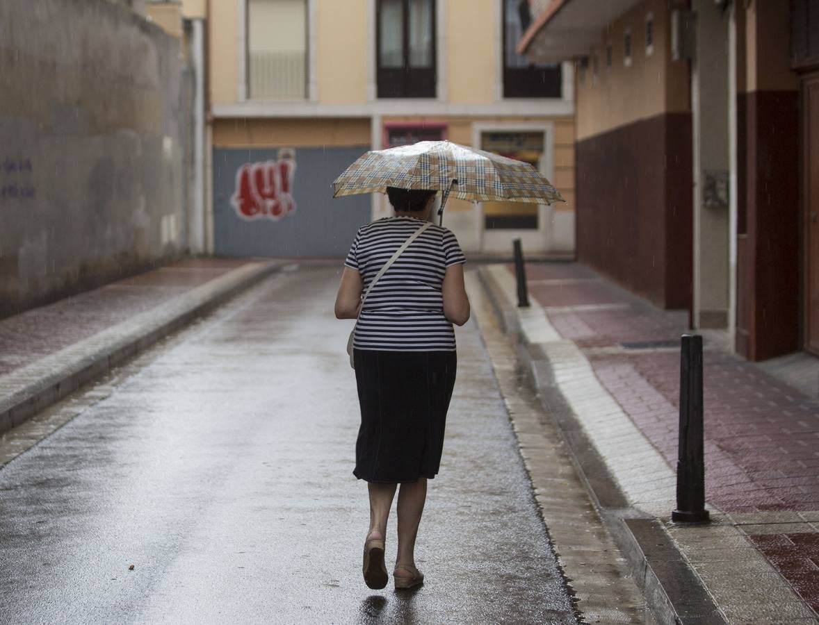 10,2 litros por metro cuadrado cayeron en la ciudad de Valladolid en unos 40 minutos