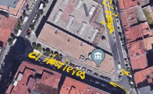 La calle Vega de Valladolid permanecerá hoy cerrada al tráfico hasta las 19:00 horas 