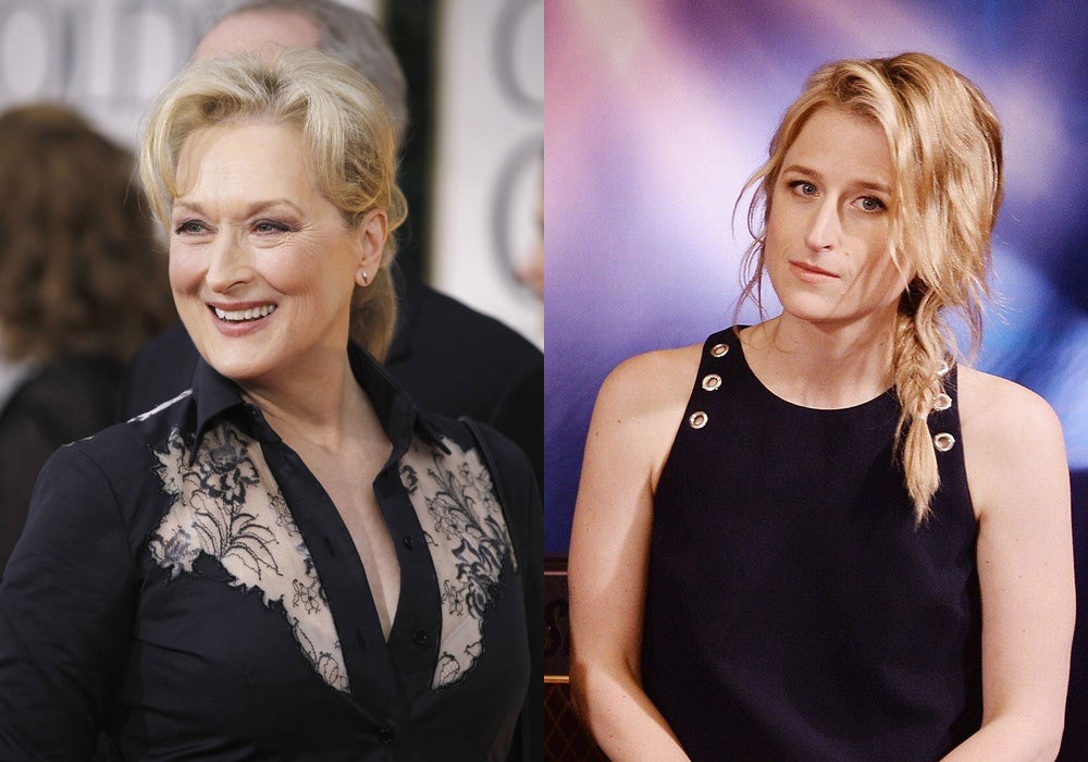 La actriz Meryl Streep guarda un gran parecido físico con sus cuatro hijas, aunque con quien más rasgos tiene en común es con Mamie Gumer, que ha tomado su mismo camino, el de la interpretación.