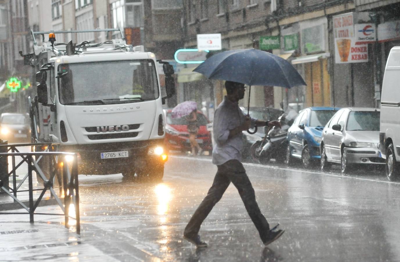 Fotos: Tormenta veraniega en Valladolid