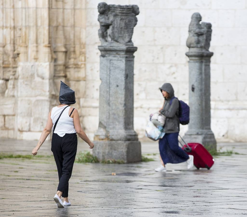 Fotos: Tormenta veraniega en Valladolid