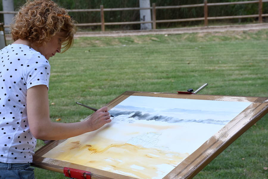 Fotos: Certamen de pintura rápida en Torquemada