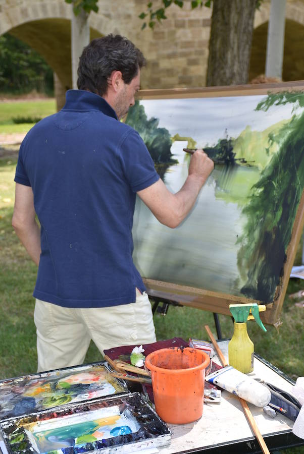 Fotos: Certamen de pintura rápida en Torquemada