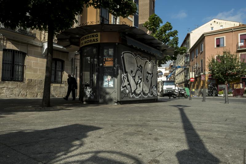 Quisco de la Plaza de los Arces.