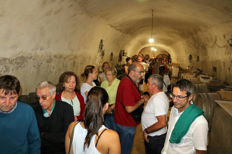 Fotos: Ruta por las cuevas y bodegas de Dueñas