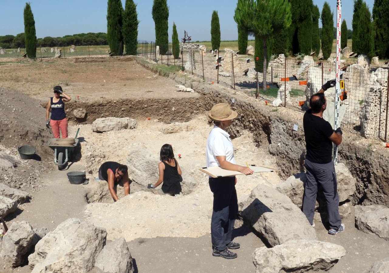 Fotos: Excavaciones en el yacimiento arqueológico de Pintia