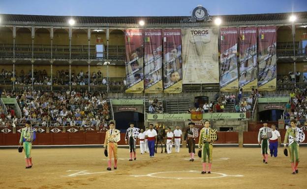 La Glorieta, tras la presentación de los carteles.