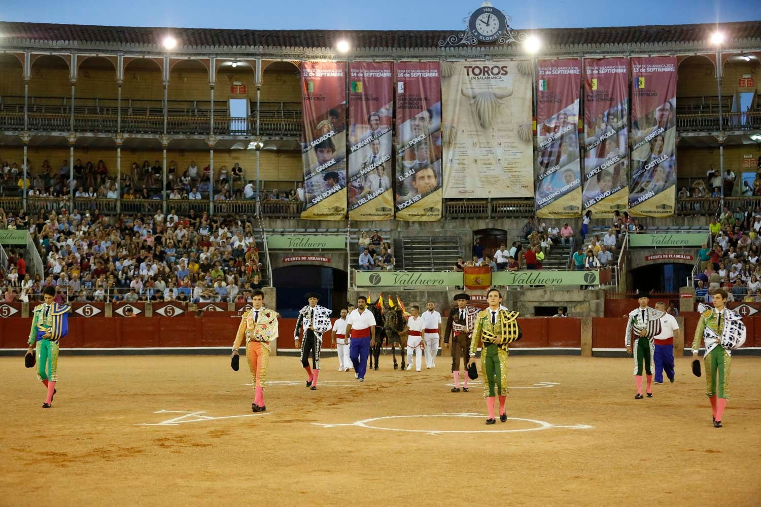 Una novillada con caballos, cuatro corridas de toros y una corrida de rejones mixta, que se celebrarán del 12 al 21 de septiembre