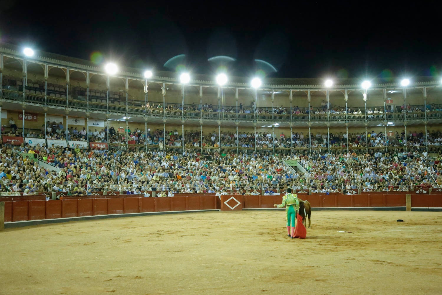 Una novillada con caballos, cuatro corridas de toros y una corrida de rejones mixta, que se celebrarán del 12 al 21 de septiembre