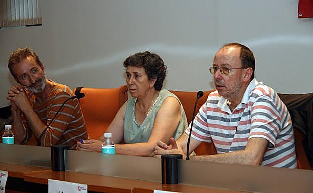 Presentación de la exposición sobre Marcos Ana en Cuéllar. 