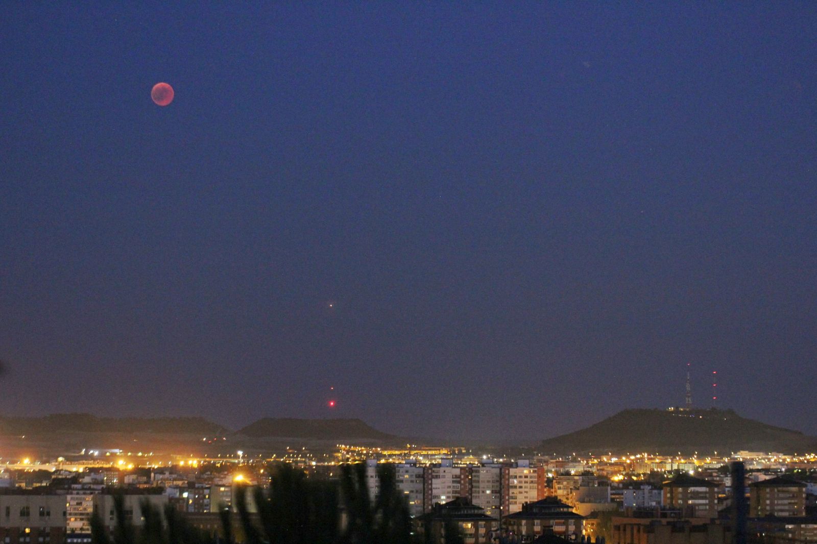 Desde las Conteniendas (Valladolid). 
