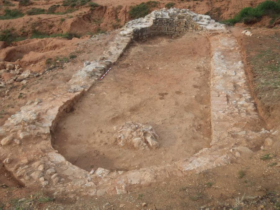 Vestigios de la antigua fortaleza.