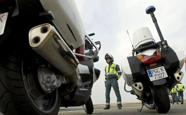 Control de la Guardia Civil. 