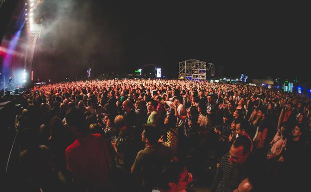 Imagen del Sonorama Ribera en plena ebullición. 