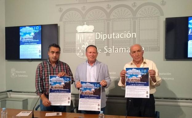 Javier Castro, Román Hernández y Emilio de Paz detallaron los contenidos de esta tercera edición. 